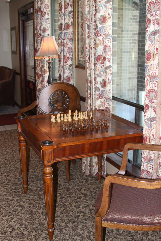 Wooldridge Place Chess Table